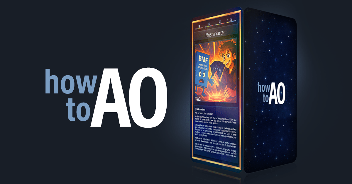 how to AO - LB Verlag