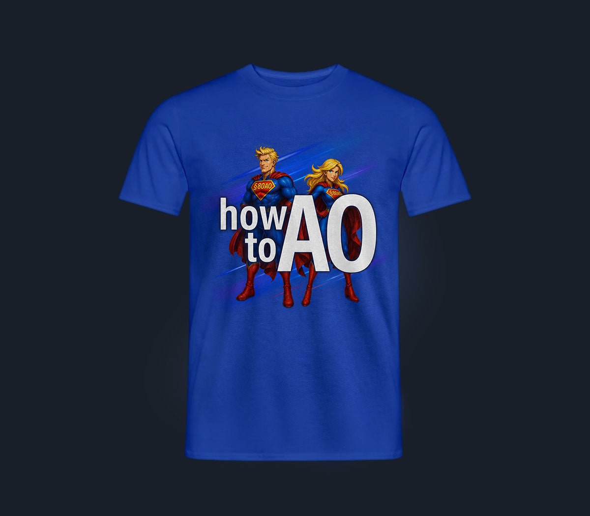 how to AO - T-Shirt (Ed. 01) - LB Verlag